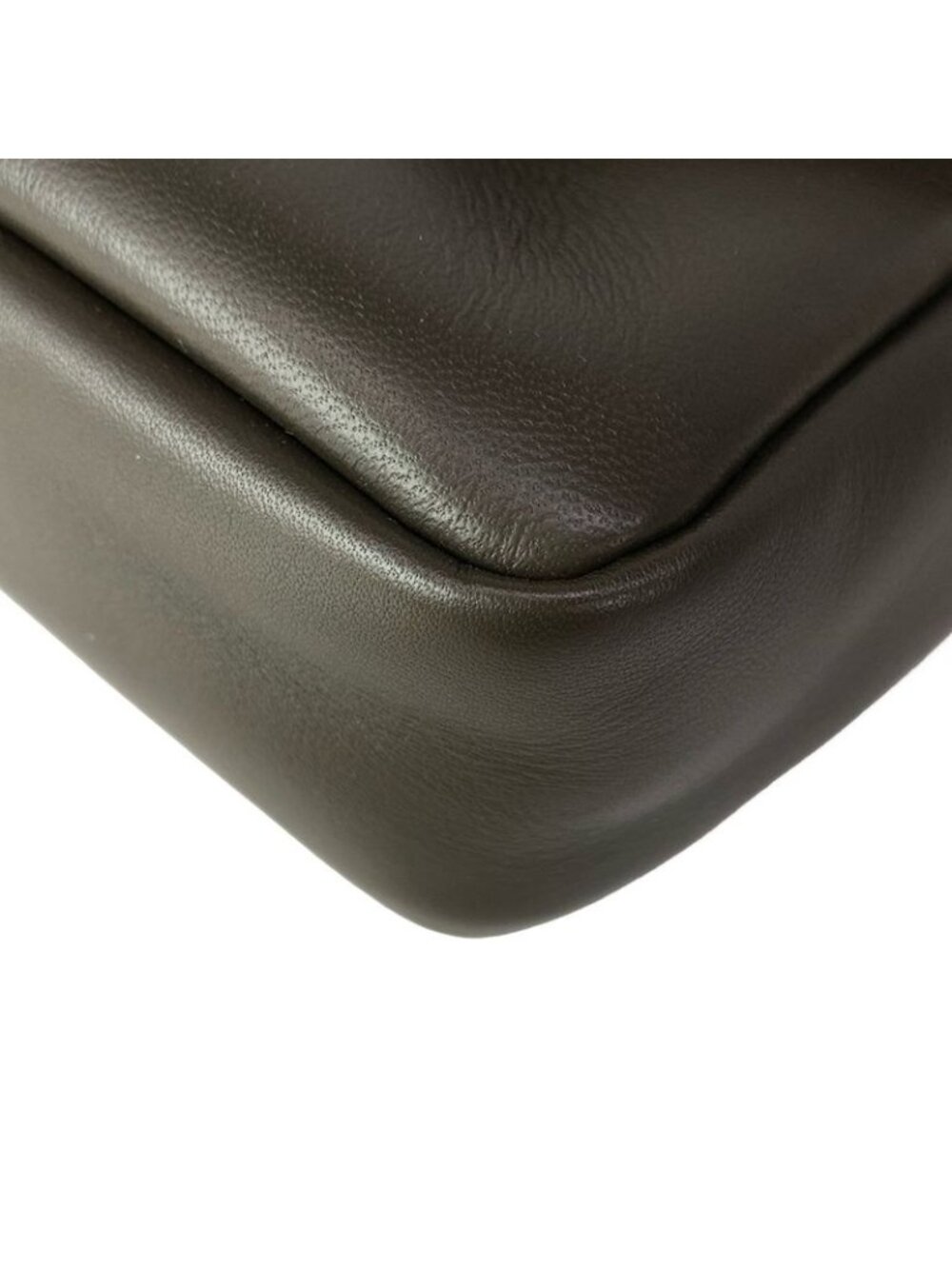 Saint Laurent Paris Shoulder Bag Calypso Dark Brown Chain Leather - Picture 7 of 16